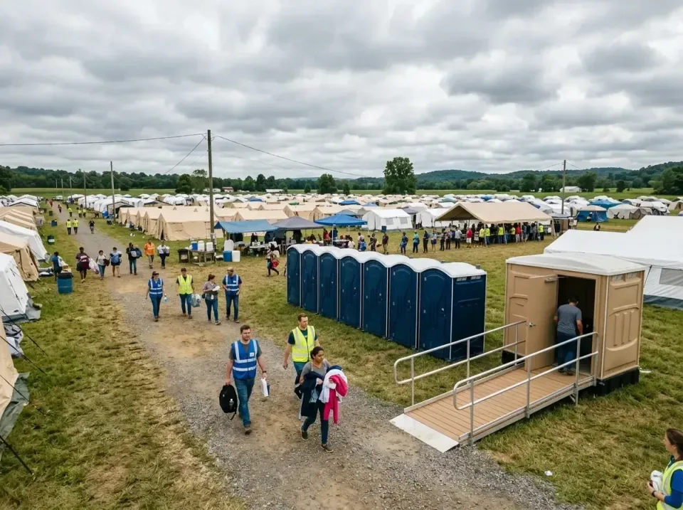 disaster-relief-camp-restrooms-010 — frequently asked questions, Dumpster & Portable Bathrooms Rental in Albion, IN
